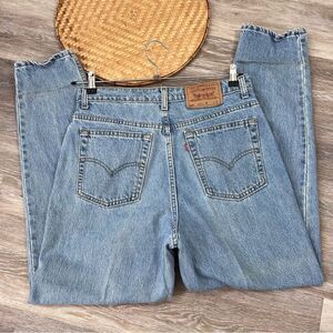 Vintage 90’s‎ Levi’s 521 high rise tapered leg jeans